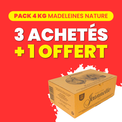 Pack 4 KG - Madeleines Nature